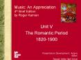 Music: An Appreciation 4th Brief Edition by Roger Kamien PowerPoint PPT Presentation