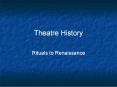 Theatre History PowerPoint PPT Presentation