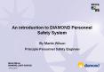 An introduction to DIAMOND Personnel Safety System PowerPoint PPT Presentation
