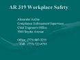 AR%20319%20Workplace%20Safety PowerPoint PPT Presentation