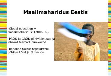Maailmaharidus Eestis