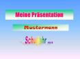 Meine%20Pr PowerPoint PPT Presentation