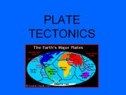 PLATE TECTONICS