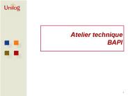 Atelier technique BAPI