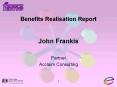 Benefits%20Realisation%20Report PowerPoint PPT Presentation