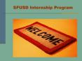 SFUSD Internship Program PowerPoint PPT Presentation