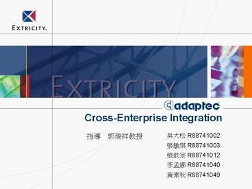 Cross-Enterprise Integration