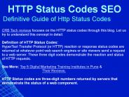 HTTP Status Codes SEO:Definitive Guide of Http Status Codes