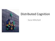 Distributed Cognition