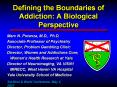 Defining the Boundaries of Addiction: A Biological Perspective