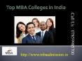 Top MBA Collages in india PowerPoint PPT Presentation