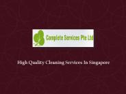 Cleaning Services