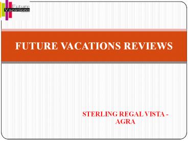 Future vacations jayanagar 