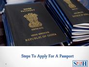 Steps To Apply For A Passport
