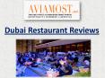 Dubai Restaurant Reviews PowerPoint PPT Presentation