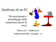 Hardware di un PC