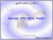 gourree mehulaa 5 maajh