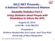 SILC-NET Presents