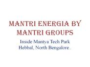 Mantri Energia Reviews