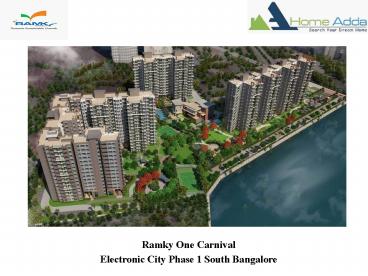 Ramky One Carnival residential project