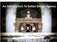 An Introduction To Italian Design Agency PowerPoint PPT Presentation