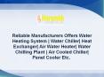 Water Chiller Manufacturers (1) PowerPoint PPT Presentation