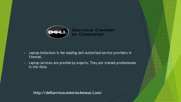 Dell Service Center in Chennai