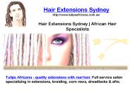Hair Extensions Sydney
