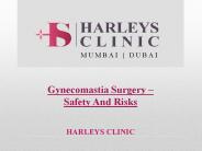 Gynecomastia Surgery – Safety And Risks