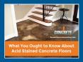 Different Color Options and Patterns for Acid Stained Floors PowerPoint PPT Presentation