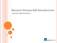 Microsoft Dynamic NAV Implementation