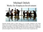 Michael Delich-Works for Employee Involvement