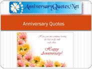 Anniversary Quotes