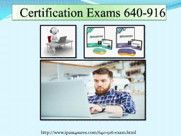 Certification Exams 640-916.pdf