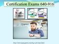 Certification Exams 640-916.pdf PowerPoint PPT Presentation