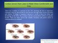 Contact Lenses from Luton to Make Vision Comfortable and Easy PowerPoint PPT Presentation
