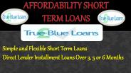 Affordability Short Term Loans