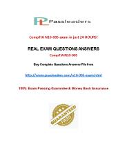 Passleader N10-005 Dumps