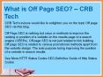 What is Off Page SEO? – CRB Tech PowerPoint PPT Presentation
