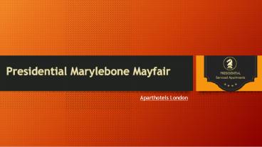 Aparthotels London