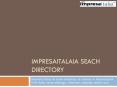 Impresaitalaia seach Directory PowerPoint PPT Presentation