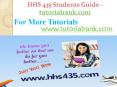 HHS 435 Students Guide -tutorialrank.com PowerPoint PPT Presentation