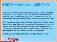 Off Page SEO Techniques – CRB Tech PowerPoint PPT Presentation