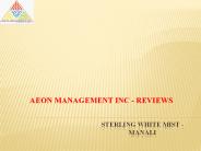 Aeon management Inc _ chennai