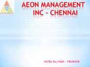 {Aeon management Chennai - velachery}