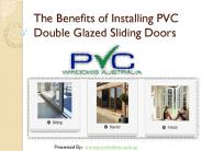 Benefits of Installing PVC Double Glazed Doors