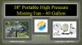 18-Portable-High-Pressure-Misting-Fan-40-Gallon PowerPoint PPT Presentation