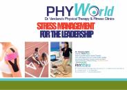 Stress management for the leadership