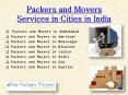 Thepackersmovers.com Presents Services in Various Cities PowerPoint PPT Presentation