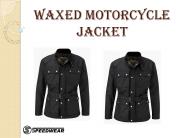 Waxed Cotton Motorcycle Trousers (1)